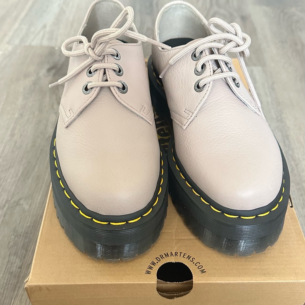 Dr. Martens Pisa Leather Platform Shoes